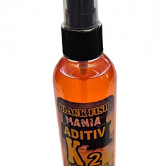 Spray Aditiv K2 Black Fish, Aroma Mreana&amp;Scobar, 100 ml