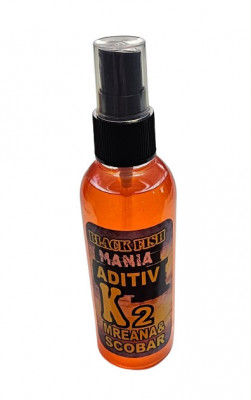 Spray Aditiv K2 Black Fish, Aroma Mreana&amp;amp;amp;Scobar, 100 ml foto