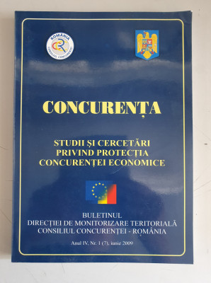 Concurenta - studii si cercetari privind protectia concurentei economice foto