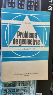 PROBLEME DE GEOMETRIE CLASELE V- VIII - HOLLINGER foto