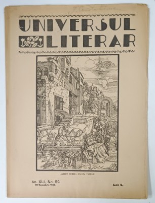UNIVERSUL LITERAR , No. 52 , 1926 foto