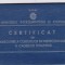 TSV @ - CERTIFICAT DE ABSOLVIRE A CURSURILOR DE PERFECTIONARE A CADRELOR DIDACTICE, MINISTERUL INVATAMANTULUI SI CULTURII RPR, 1959, SALCEA, BUCOVINA