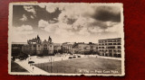 Cluj-1939-Piata Cuza-Voda-C.P.circ., Circulata, Printata, Iasi