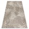 Covor sisal Floorlux 20504 Frunze şampanie si gri Junglă, 160x230 cm