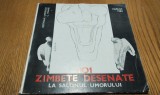 101 ZIMBETE DESENATE la Salonul Umorului Vaslui 1984- Manole Aurelian (autograf), Alta editura