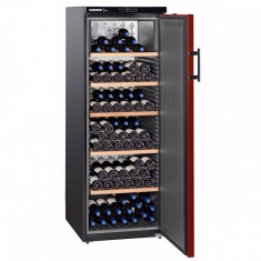 Vitrina de vinuri Liebherr Premium WKr 4211 409 Litri Clasa A++ Black Red foto
