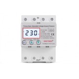 Releu protectie tensiune Sinotimer STVP-936-50A, trifazat, 50 A, 3 secvente, 4P