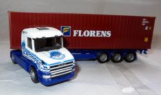 Herpa Scania hauber container 40&amp;quot; Florens 1:87 foto