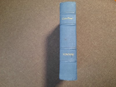 CHARLES MORGAN - FONTAINE 1934 EDITIE DE LUX RF17/3 foto
