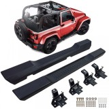 Scari laterale protectii rocker stil OE potrivite pentru Jeep Wrangler JK 07-18 2-Usi Performance AutoTuning