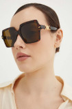 Cumpara ieftin Versace ochelari de soare femei, culoarea negru