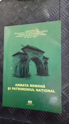 ARMATA ROMANA SI PATRIMONIUL NATIONAL ANUL 2010 /PAGINI 529 FORMAT MAI MARE . foto