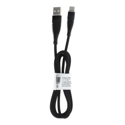 Cablu Date &amp;amp; Incarcare Tip C 2.0 (Negru) 1 Metru C171 foto