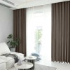 Draperie din catifea blackout cu rejansa din bumbac tip fagure, Madison, 200x235 cm, densitate 700 g/ml, Taupe, 1 buc