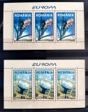 ROMANIA - Europa 2003 - Arta afisului - Blocuri de 3 marci MNH - LP 1611 a, Nestampilat