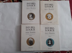 Istoria logicii 4 volume an 1993-1998 / 1570pagini- Anton Dumitriu RF17/4 foto