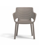 Cumpara ieftin Scaun de grădină din plastic Eva, model cappuccino