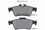 TEXTAR 2521801 Q+ set placute frana,frana disc