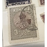 Timbre Carol 3 Bani 1913