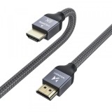 Cablu Video WZK Ultraboost, HDMI - HDMI, 8K, 2m, Gri WHDMI-20, Universal