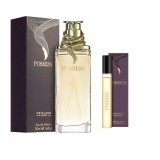 Set apa de parfum Possess Oriflame 50 ml si miniparfum de poseta 8 ml, parfum chipre fructat cu magnetism hipnotic inspirat de seductia Cleopatrei