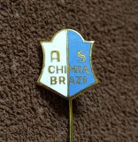 Insigna fotbal AS &quot;CHIMIA&quot; BRAZI (varianta 2)