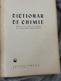 Dictionar de chimie - Grigore Balanescu - 1964