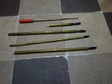 Pensete metalice vintage SCREW STARTERS HJJ CO. Los Gatos /set 5 bucati