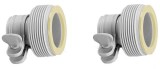 Adaptor Intex B 29061 pentru furtunuri de piscina, set 2 buc