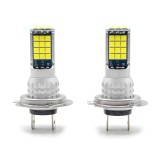 Cumpara ieftin Set 2 becuri auto LED H7, 4000LM, 6000K, 90W, IPF