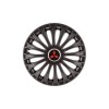 Set 4 Capace Roti 15 inchi (R15) Dino Negru, Compatibile cu Mitsubishi, Autohelix MSA