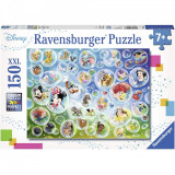 Cumpara ieftin PUZZLE BALOANE PERSONAJE DISNEY, 150 PIESE, Ravensburger