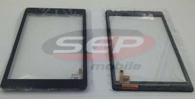Touchscreen cu Rama Allview Viva C7 black original foto