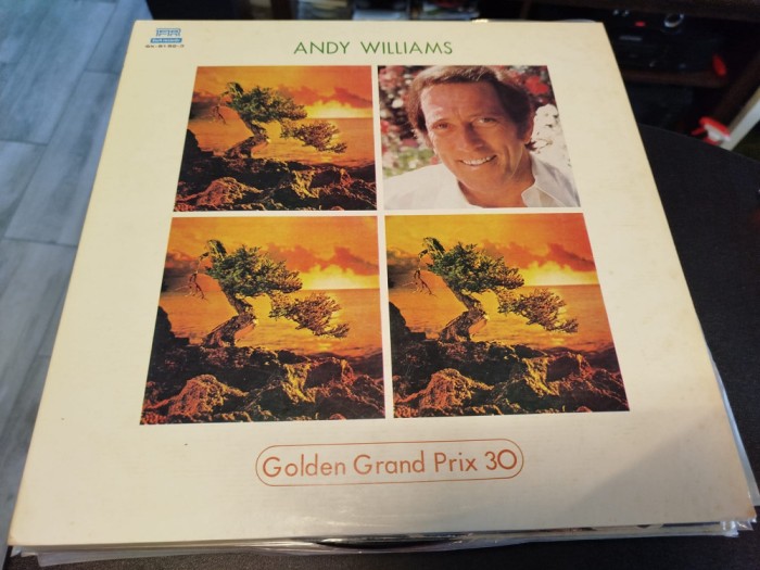 Vinil 2XLP &quot;TAIWAN Press&quot; Andy Williams &ndash; Golden Grand Prix 30 (NM)