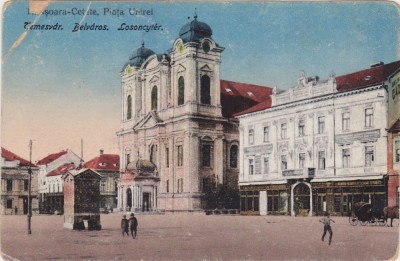 CP Timisoara Cetate Losoncyter Piata Unirii Unirei ND(1907) foto