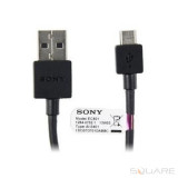 Cabluri de date Sony Xperia Z, Xperia Z1 Ultra, EC-801, EC-803, Micro USB, Black