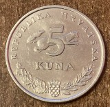 C50 - Moneda foarte veche - Croatia - 5 kuna - 2008