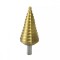 Dedra Burghiu in trepte 6-38mm, HSS, TiN ProAdvanced PowerfulTools