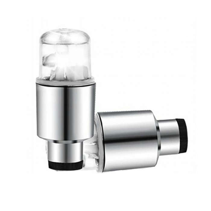 Set 2 buc capace valva cu LED RGB senzor de lumina si miscare