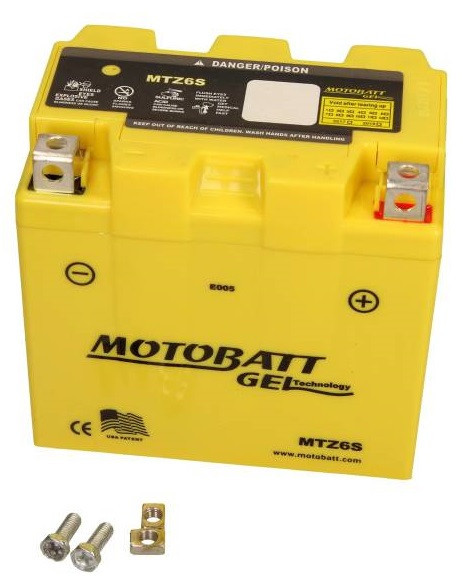 Baterie Moto Motobatt 5Ah 100A 12V MTZ6S