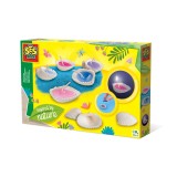 Cumpara ieftin Set creativ - Lumanari in scoica, SES Creative