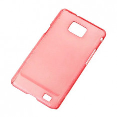 BACK COVER CASE GALAXY S2 ROSU foto