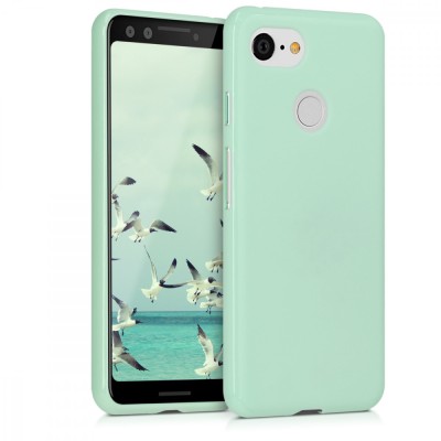 Husa pentru Google Pixel 3, Silicon, Verde, 45967.50 foto