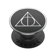 Suport pentru telefon popsockets popgrip, enamel deathly hallows foto