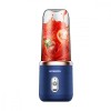 Mini Blender Storcator Portabil Fructe, Emeszon&reg;, BLD1000, Incarcare Micro USB, 6 Lame din Inox, Putere 40W 21000 RPM, albastru