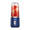 Mini Blender Storcator Portabil Fructe, Emeszon&reg;, BLD1000, Incarcare Micro USB, 6 Lame din Inox, Putere 40W 21000 RPM, albastru