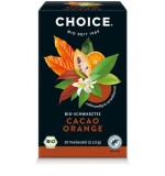 Ceai Negru cu Cacao si Portocale Bio 20 pliculete x 2 grame Choice, Choice Organics