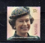 Timbru Australia 1988 Aniversare Ziua de Nastere Regina Elisabeta a II-a 37c - A688