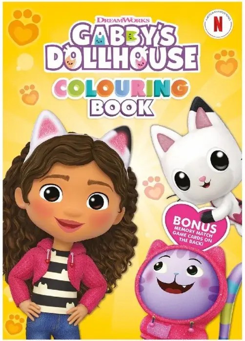 Cartea mea de colorat - Gabby s Dollhouse