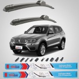 Cumpara ieftin Ștergătoare BMW X3 F25 (2010&ndash;2017) 61612183576 Flat | Set față &ndash; TeamCar&reg;